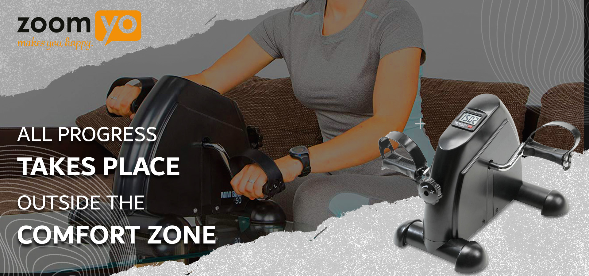 Peak Power Arm and Leg Trainer Mini Bike Semi Professional and 3-in-1 Trainer